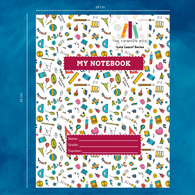 80 Pages Crown Notebook